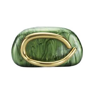 Acrylic Clutch Box with Metal Handle for Weddings